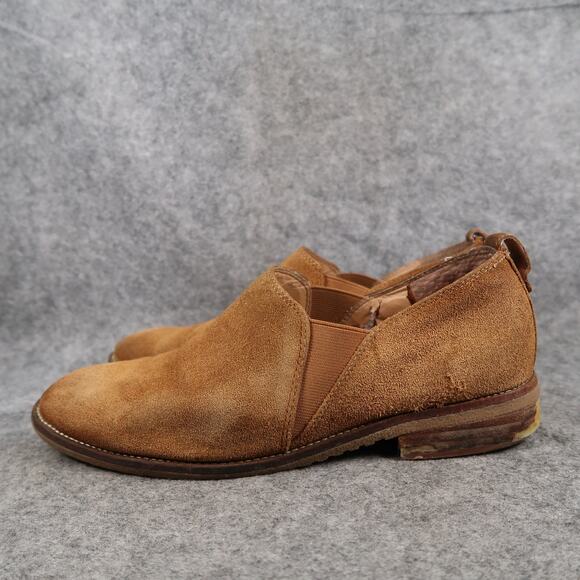Franco Sarto Shoes Womens 8.5 Bootie Loafers Slip On Leather Round Toe Casual - Picture 4 of 13